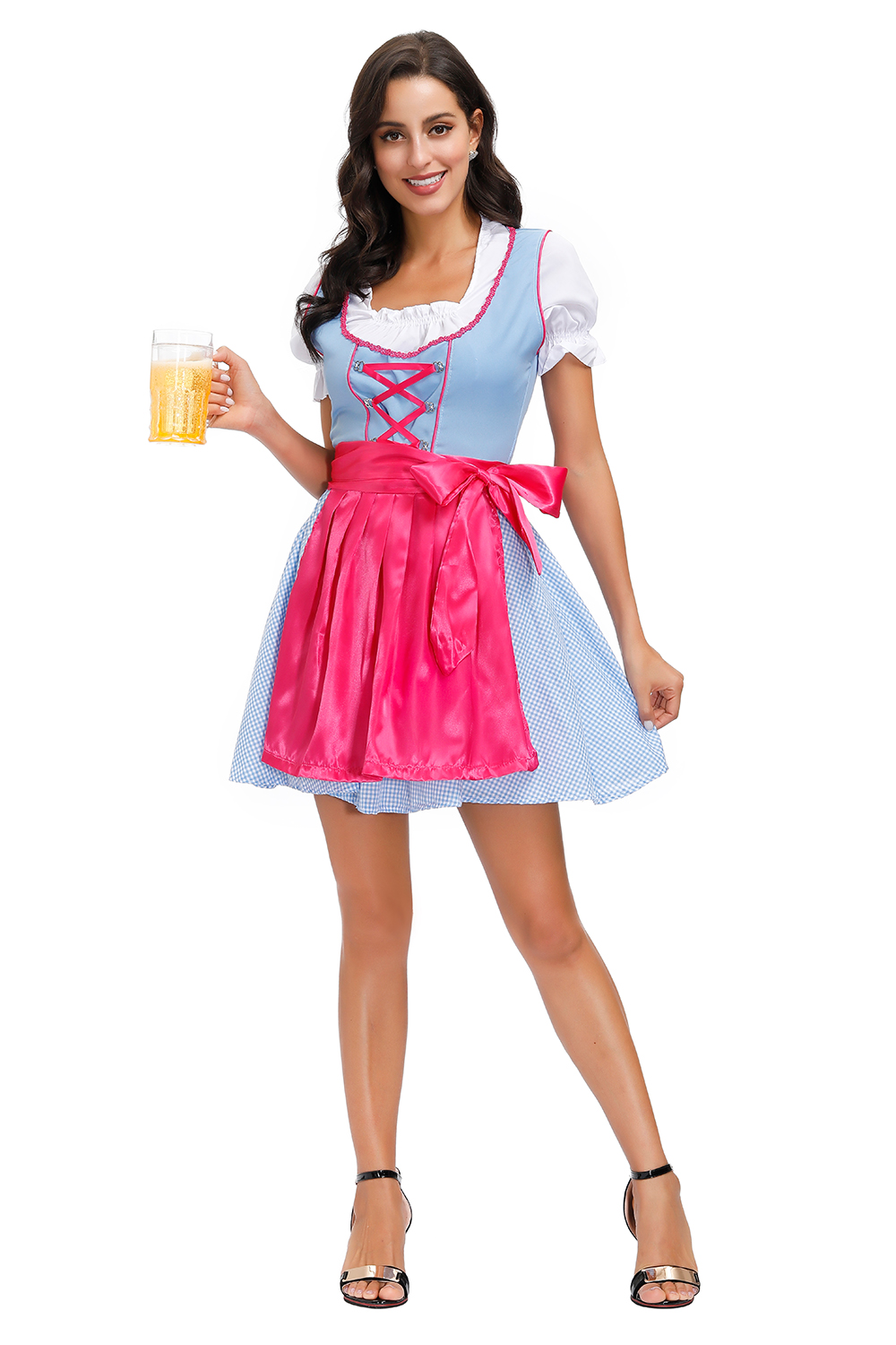 Womens German Dirndl Dress Costumes